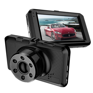 Free sample Zinc alloy wireless car vedio recorder camera rear veiw mirror manual car camera hd dvr
